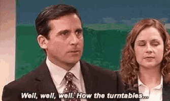 Reaction GIF introducing Heiko’s return