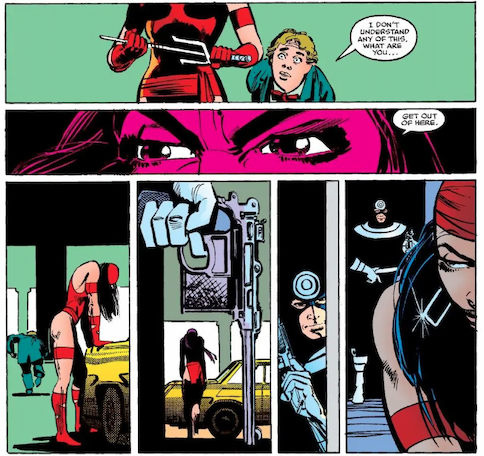 Daredevil interior art