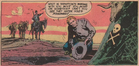Jonah Hex Western interior art