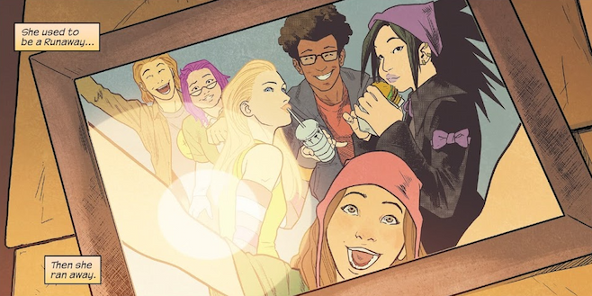 Runaways By Rainbow Rowell Omnibus interior art