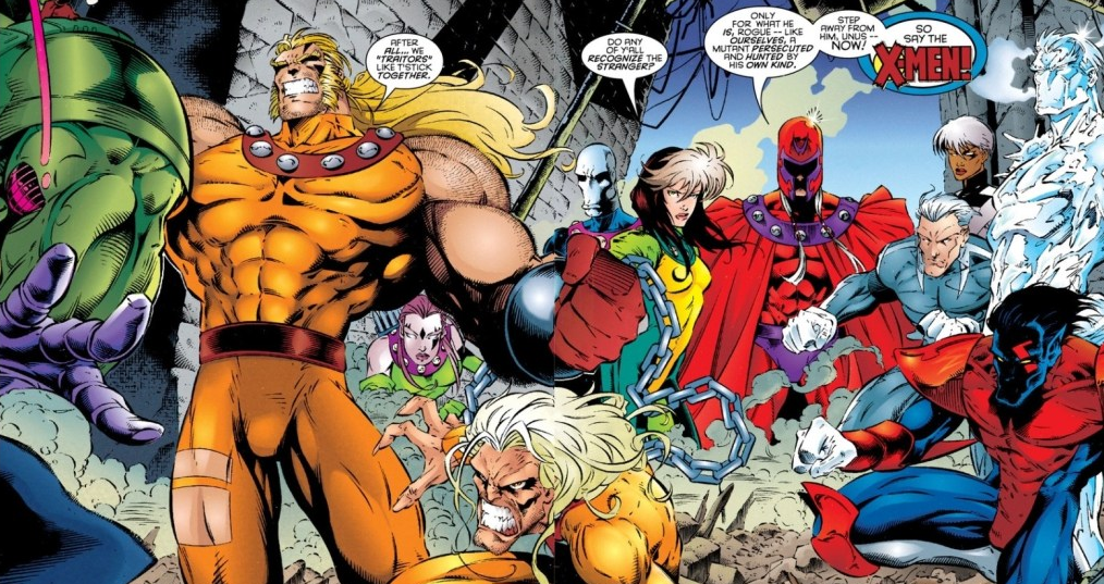 X-Men Age of Apocalypse comic panel