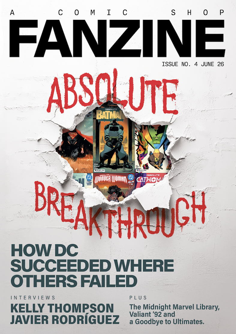 Walt's Comic Shop Fanzine Issue 4 cover