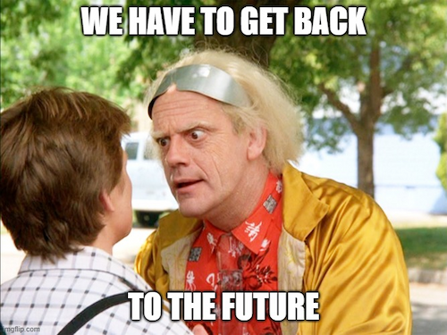 Back to the Future meme