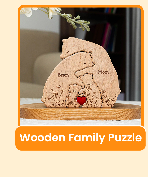 Wooden Family Puzzle