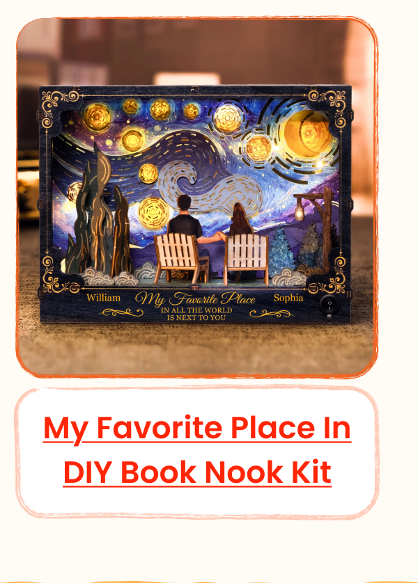 My Favorite Place In All The World DIY Book Nook Kit