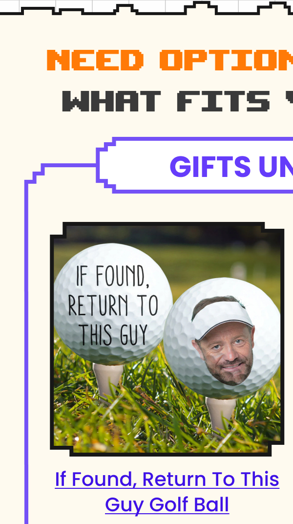 If Found, Return To This Guy Golf Ball