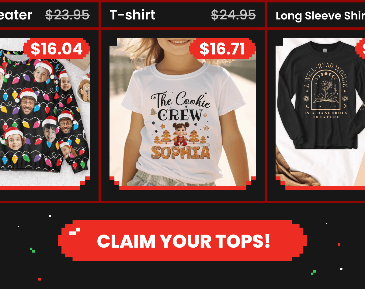 Shop 33% off all shirts & tops