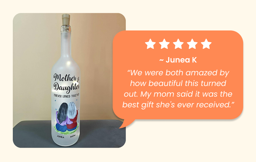 5 Stars review from ~ Junea K