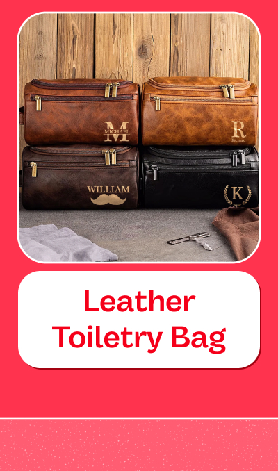 Leather Toiletry Bag