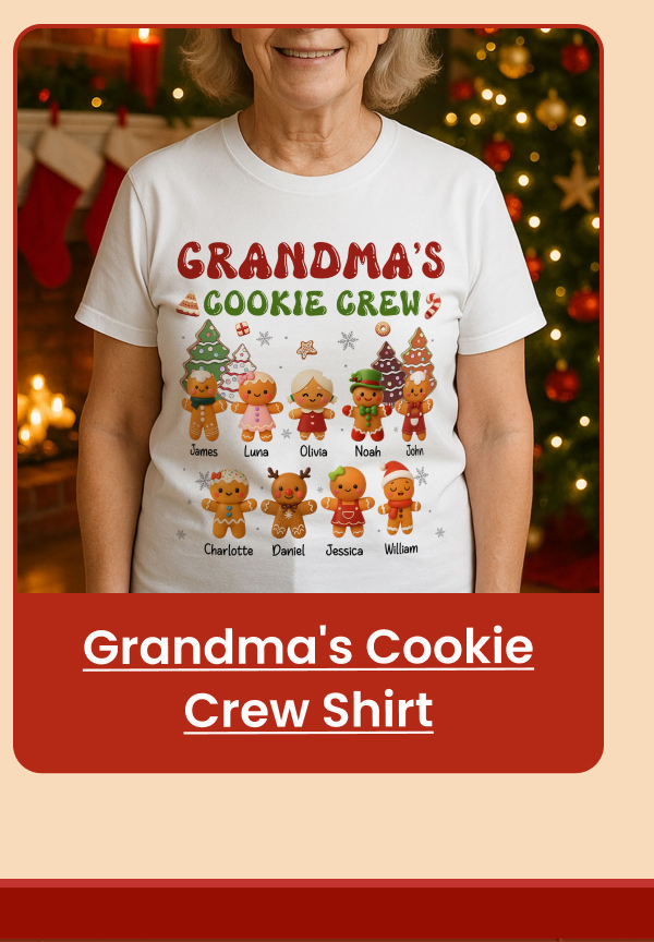 Grandma's Cookie Crew Shirt