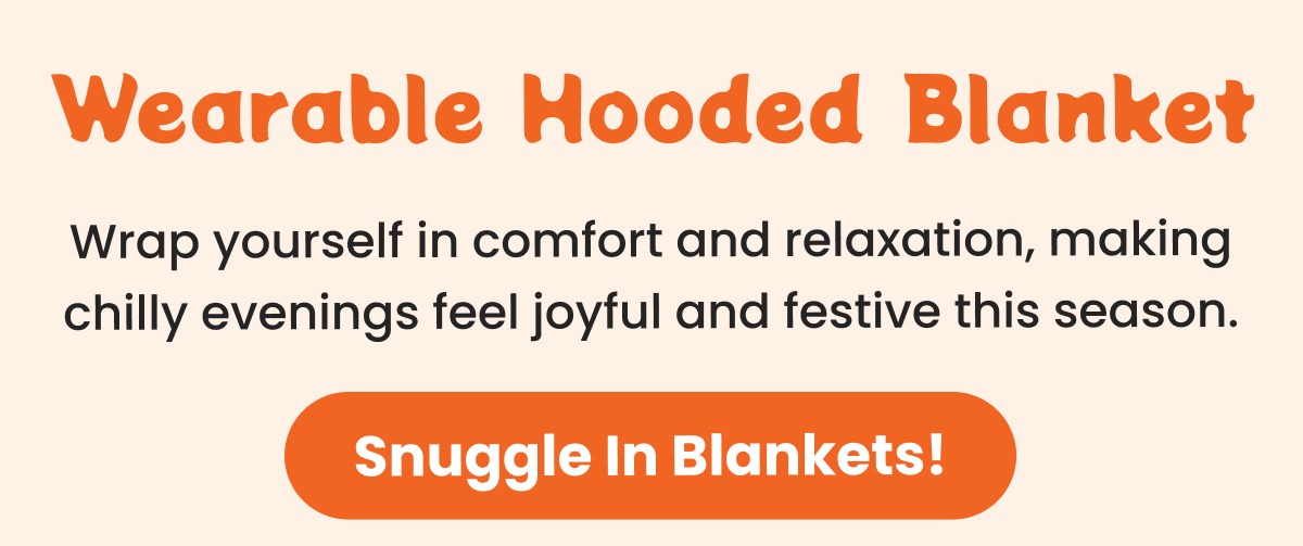 Wearable Hooded Blankets