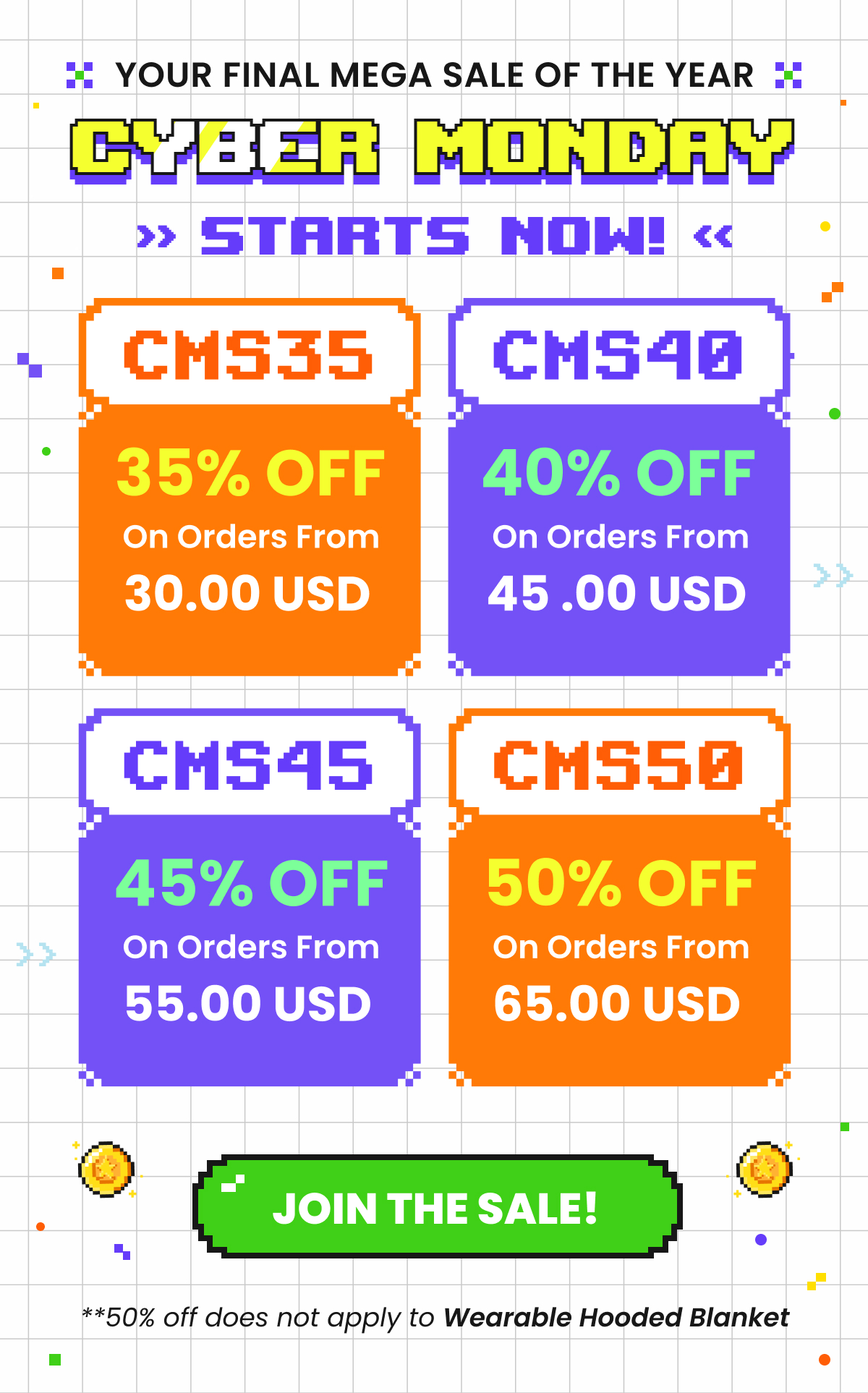 Shop Our Cyber Monday Sale