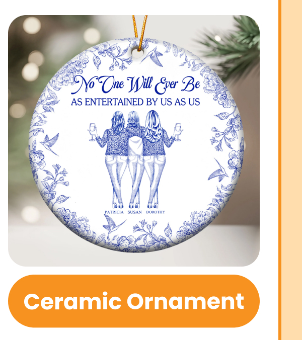 Ceramic Ornament For Friend