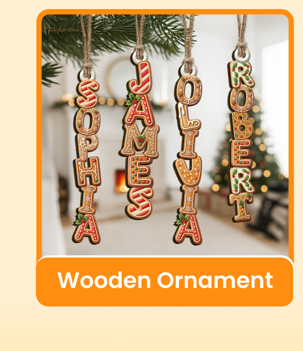 Wooden Ornament