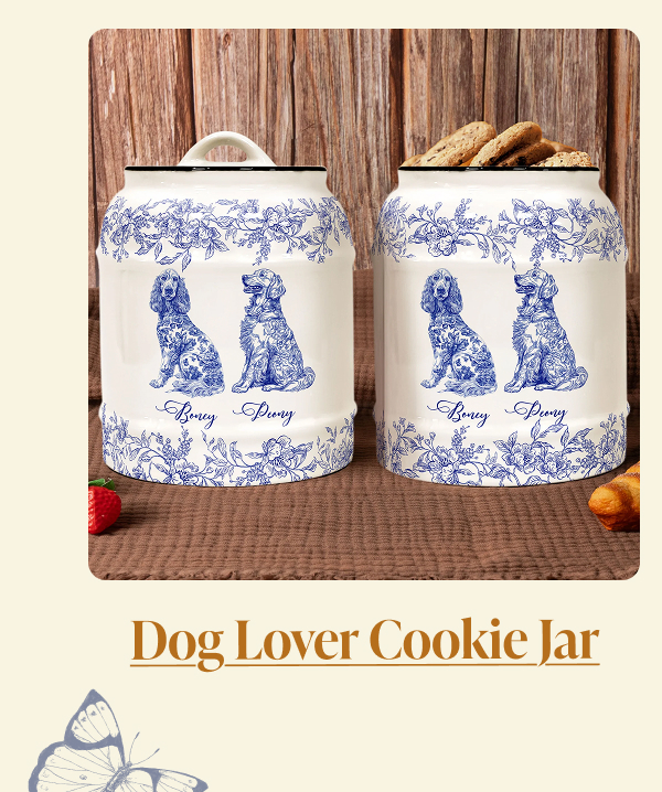 Dog Lover Cookie Jar