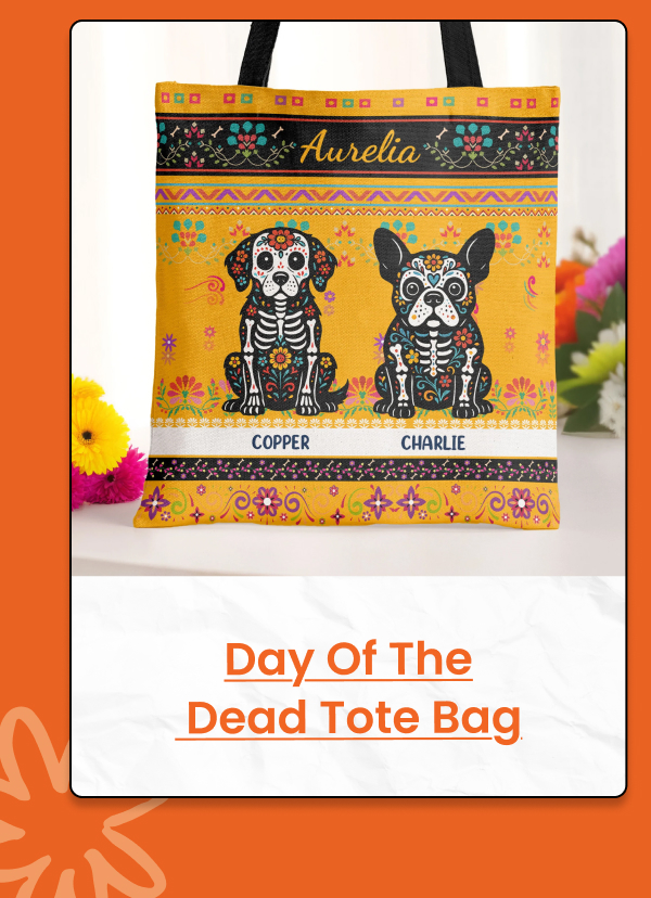 Day Of The Dead Tote Bag