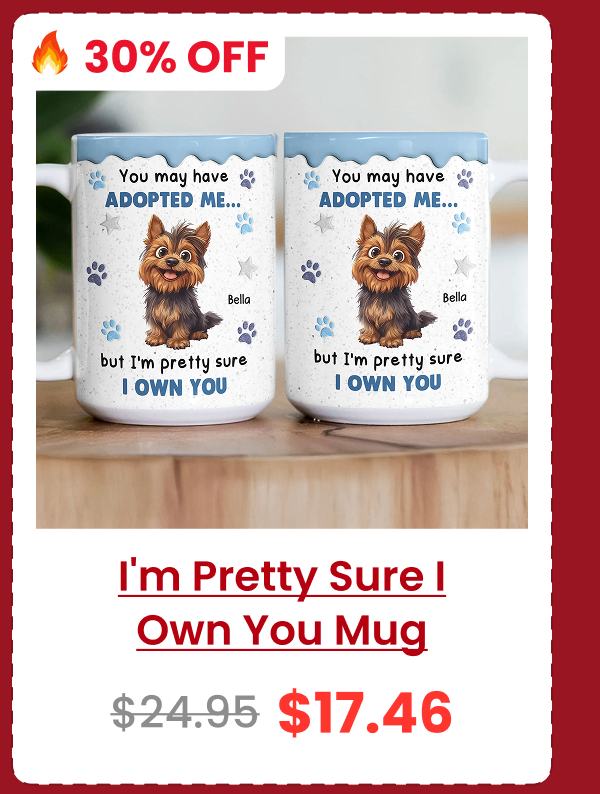 I'm Pretty Sure I Own You Personalized Mug