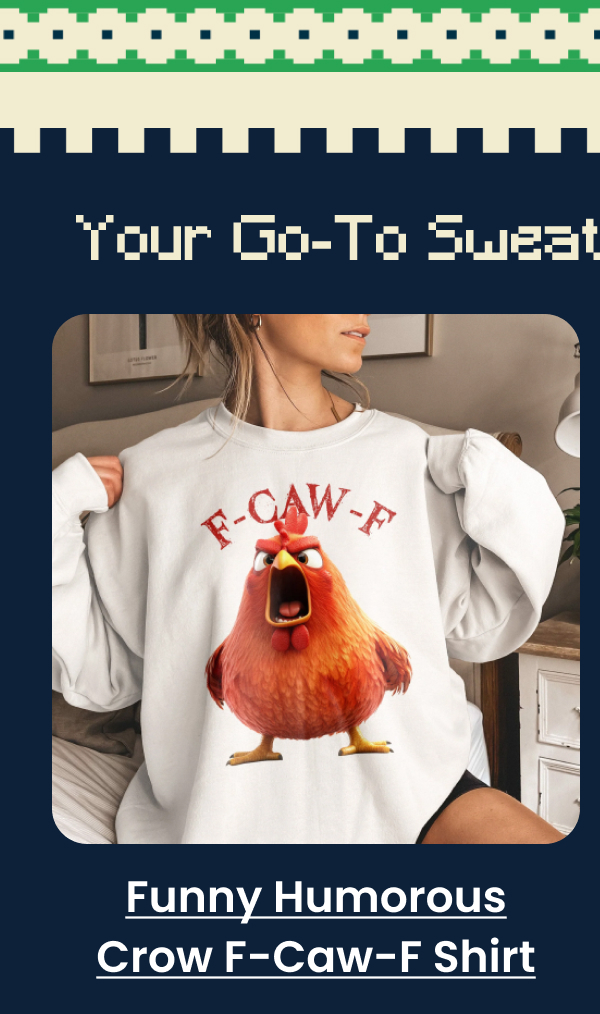 Funny Humorous Crow F-Caw-F Shirt