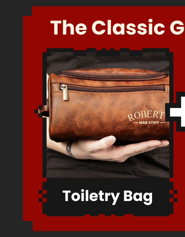 Leather Toiletry Bag