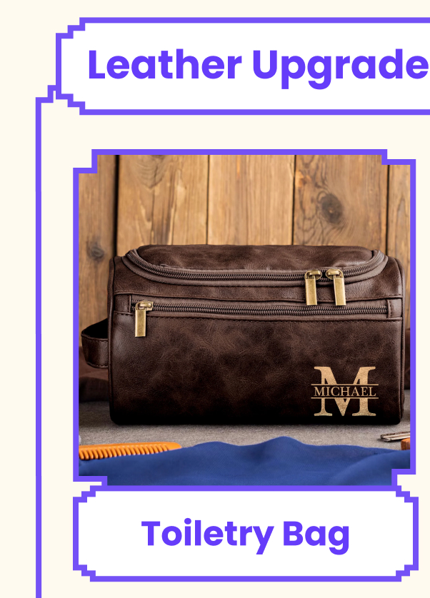Leather Toiletry Bag