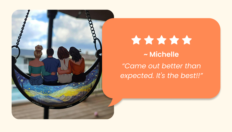 5 Stars review from ~ Michelle