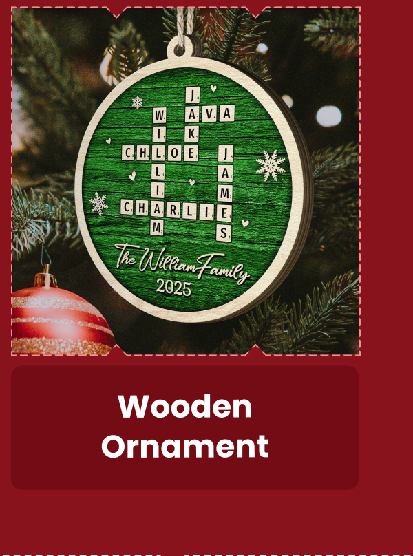 Wooden Ornament