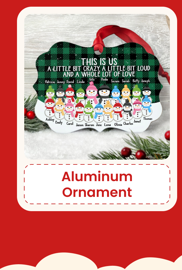 Aluminum Ornament