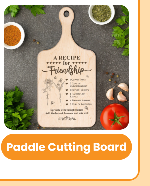 Paddle Cutting Board