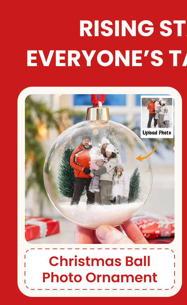 Christmas Ball Photo Ornament