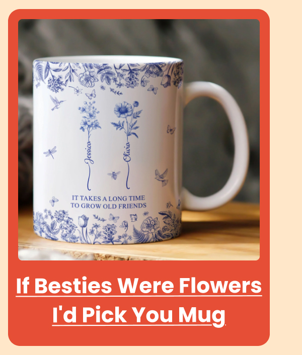 If Besties Were Flowers I'd Pick You Mug