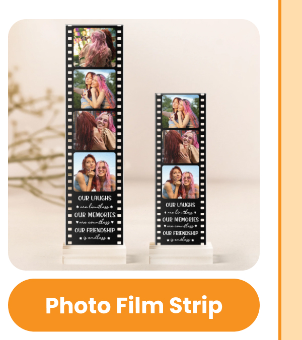Acrylic Photo Film Strip For Friend