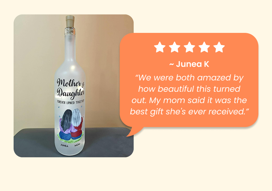 5 Stars review from ~ Junea K