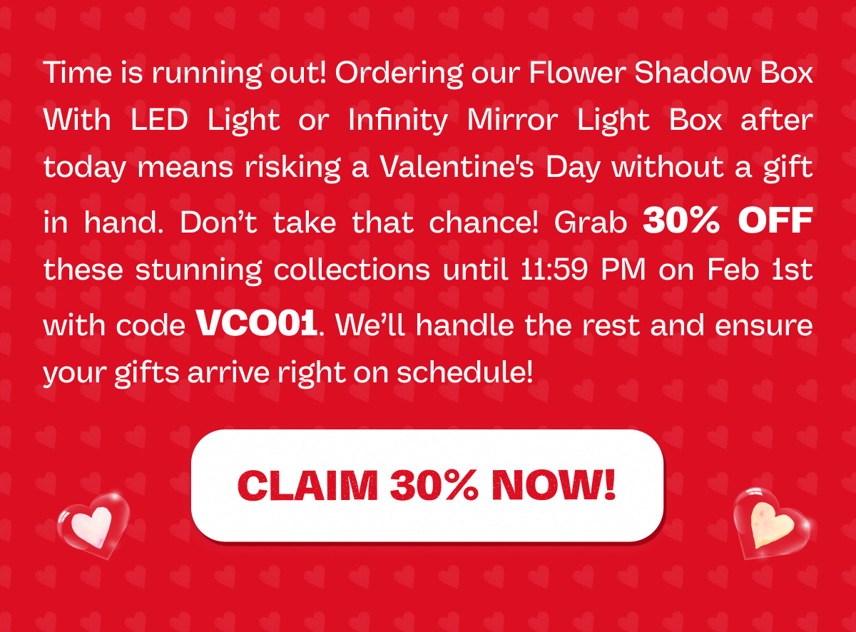 Shop Valentine's Cut-off Sale 