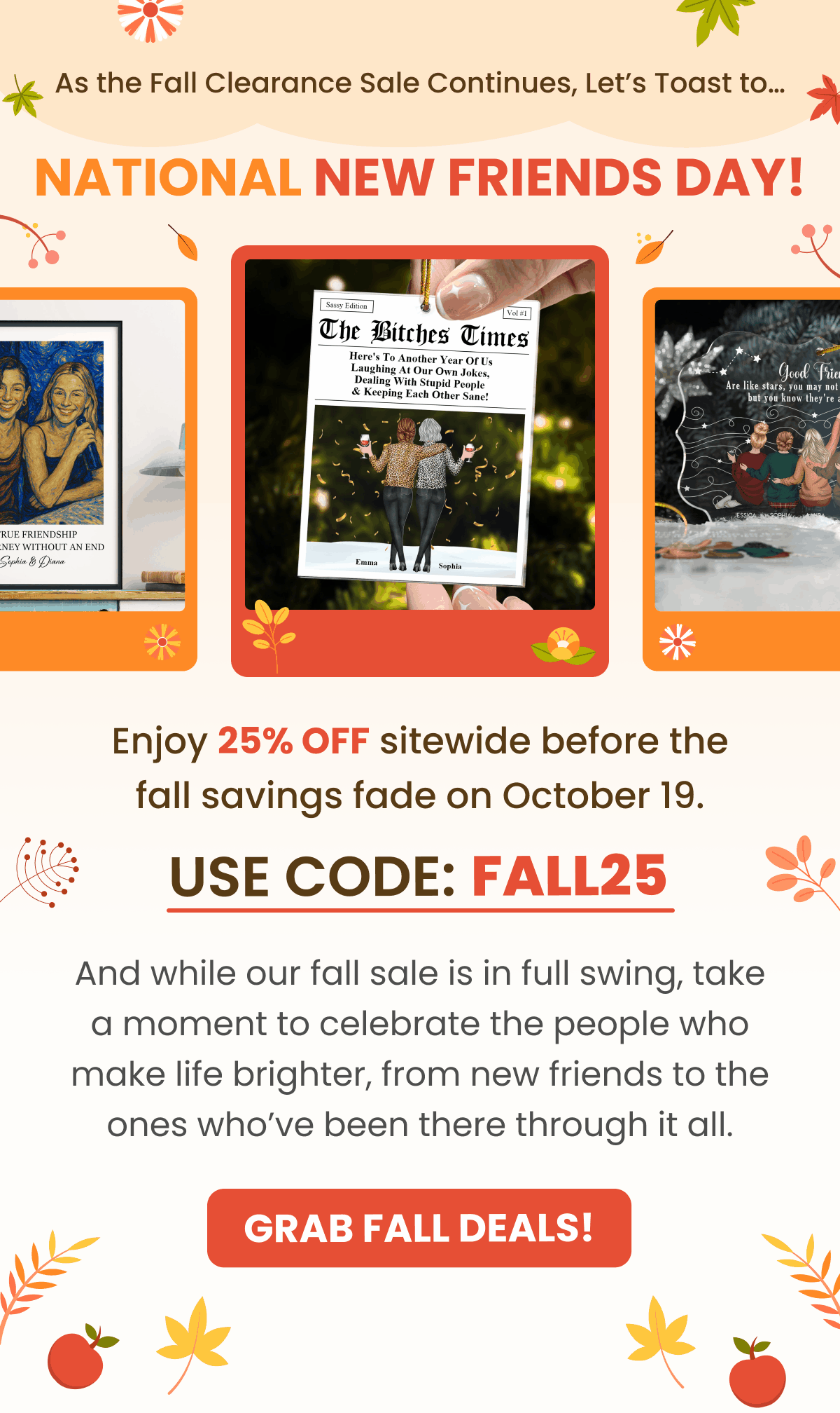 Shop Fall Clearance Sale