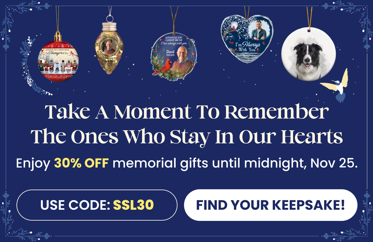 Shop 30% Off Memorial Gifts