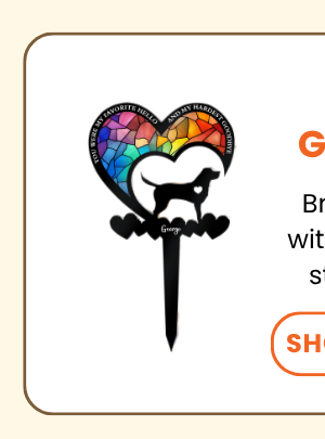 You Were My Favorite Hello & My Hardest Goodbye Dog Loss Garden Stake