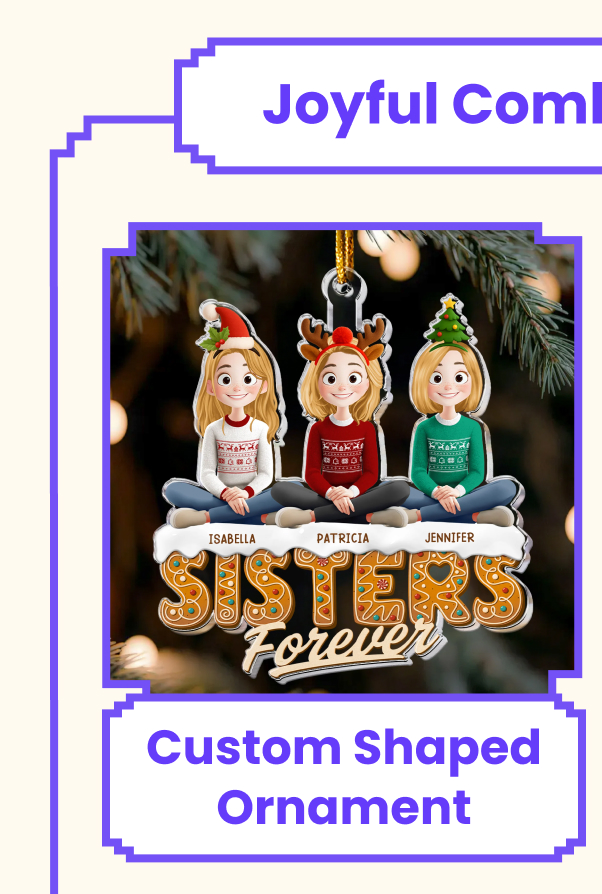 Custom Shaped Ornament