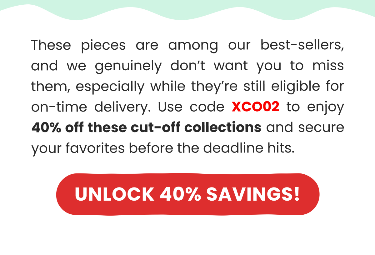 Shop Christmas Cut-off Sale