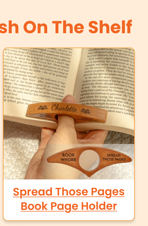 Spread Those Pages Book Page Holder