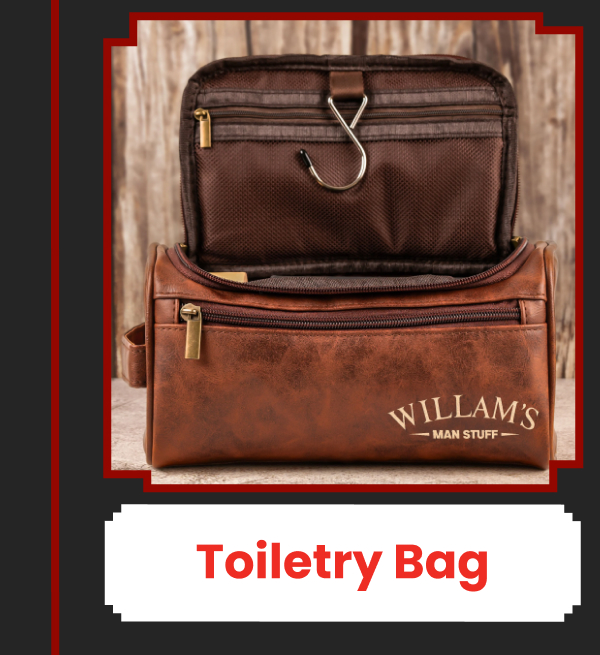 Leather Toiletry Bag
