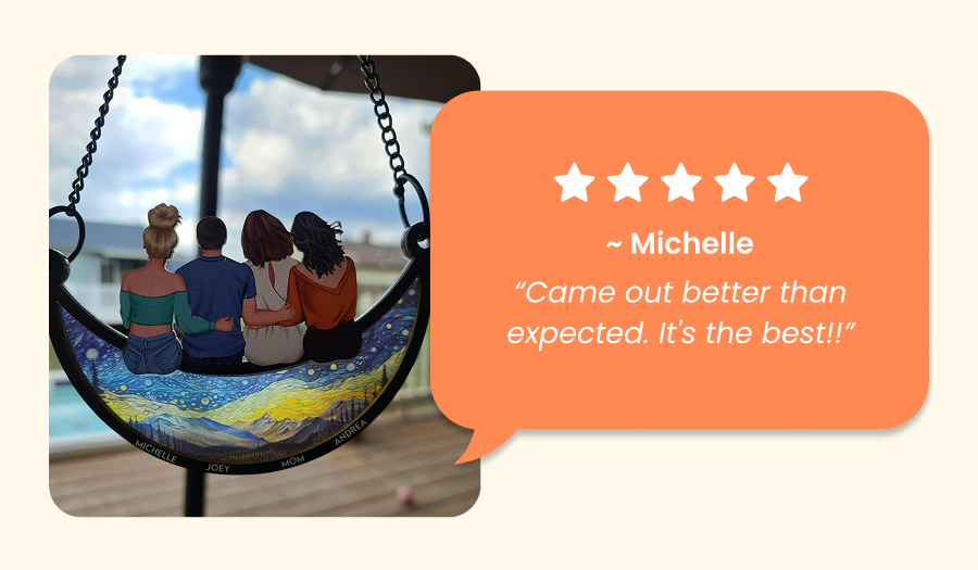 5 Stars review from ~ Michelle