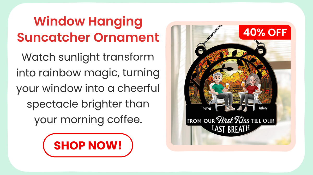 Window Hanging Suncatcher Ornament