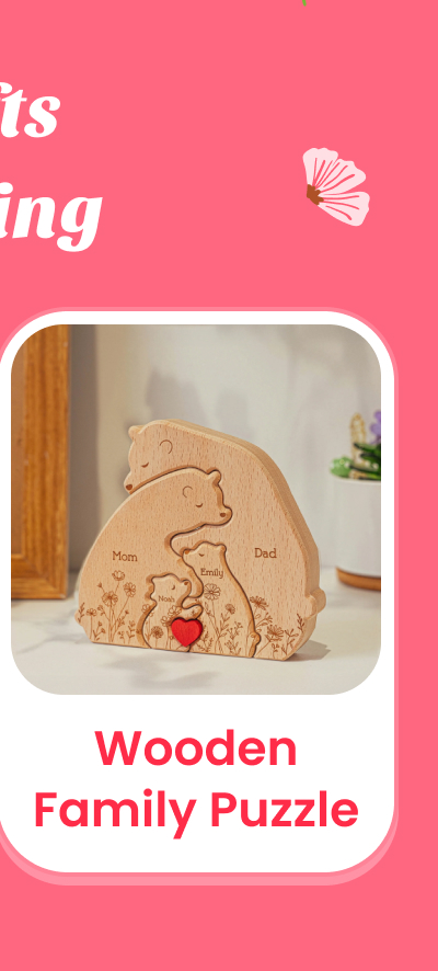 Wooden Family Puzzle
