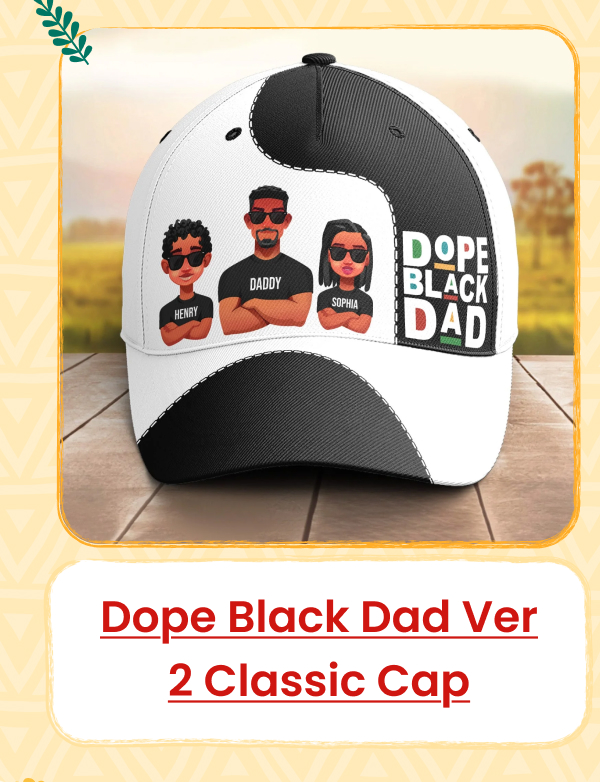 Dope Black Dad Ver 2 Classic Cap