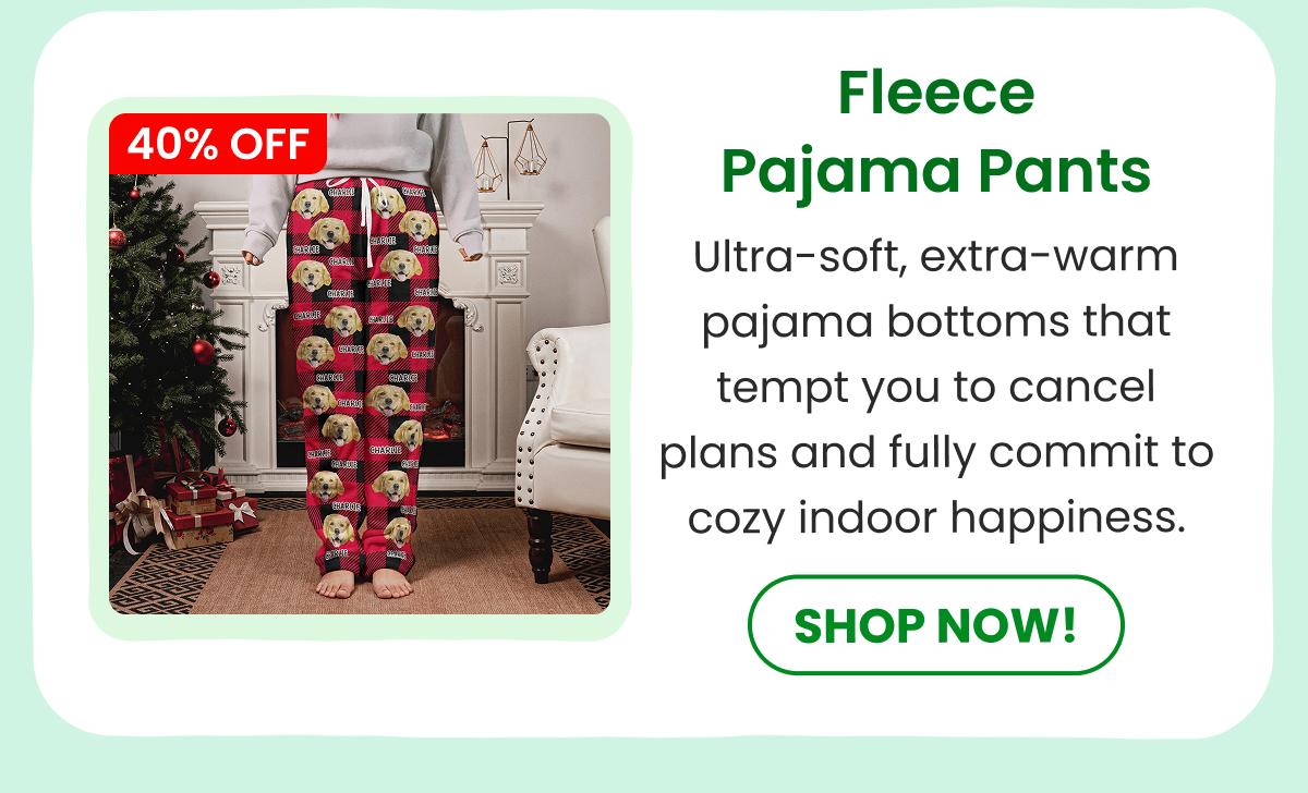 Fleece Pajama Pants