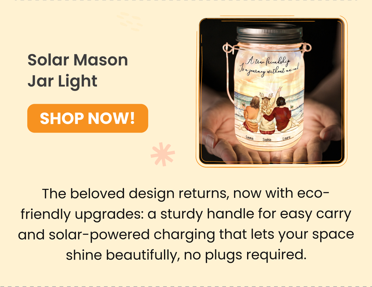 Solar Mason Jar Light