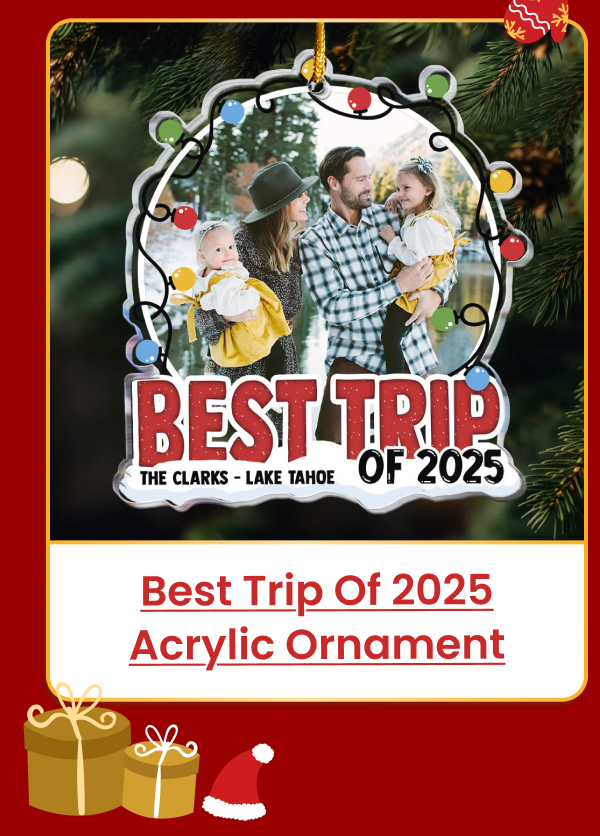 Best Trip Of 2025 Acrylic Photo Ornament