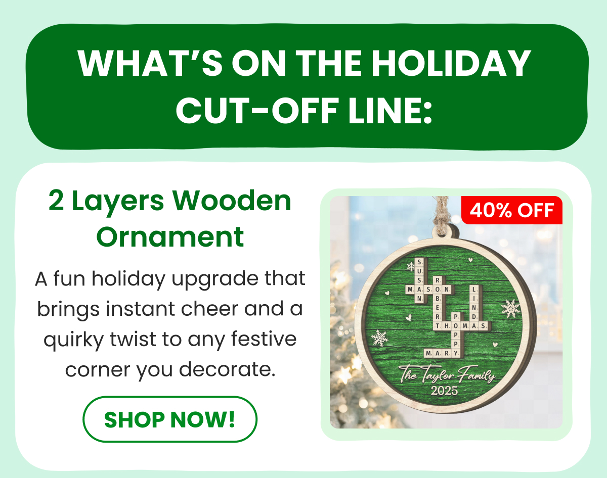 Wooden Ornament