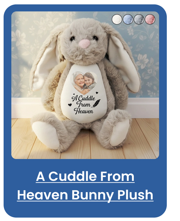 A Cuddle From Heaven Bunny Plush