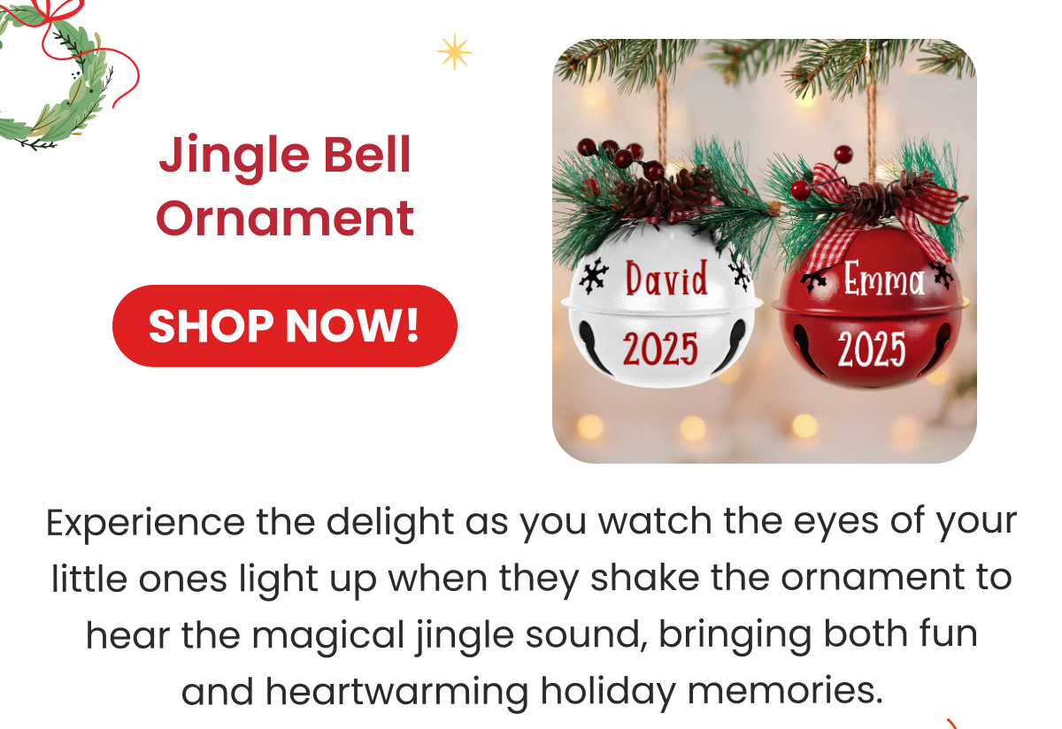 Jingle Bell Ornament